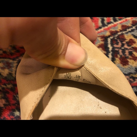 Tan Franco Sarto heels size 12M - Picture 3 of 10
